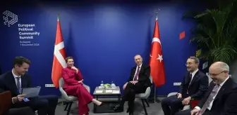 Cumhurbaşkanı Erdoğan, Danimarka Başbakanı Frederiksen'i kabul etti