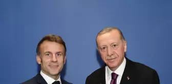 Erdoğan ve Macron Budapeşte'de bir araya geldi