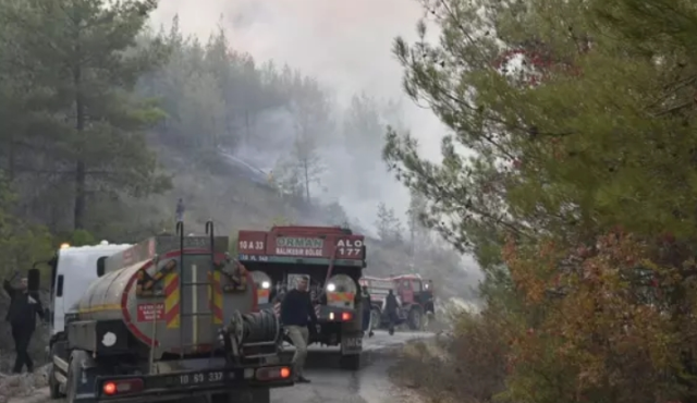 Dursunbey yangın SON DURUM ne?