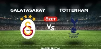 Galatasaray Tottenham maç özeti ve golleri izle! (VİDEO) GS Tottenham geniş özeti! Golleri kim attı, maç kaç kaç bitti?