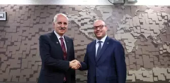 TBMM Başkanı Numan Kurtulmuş, İtalya Meclis Başkanı ile Görüştü