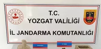 Yozgat'ta Kaçak Tarihi Eser Operasyonu: 12 Parça Ele Geçirildi