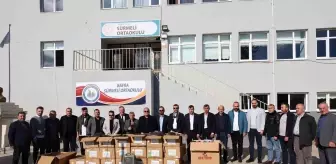 Bafra'da 'Çocuklar Üşümesin' Kampanyası ile 300 Öğrenciye Destek