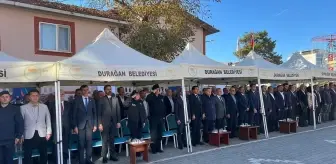 Durağan'da konutlara ilk doğal gaz verildi