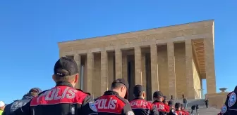 Emniyet Teşkilatı, Atatürk'ü Anmak İçin Anıtkabir'i Ziyaret Etti