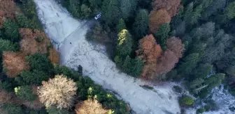 Giresun'un Dereli İlçesinde Güz Renkleri Büyülüyor