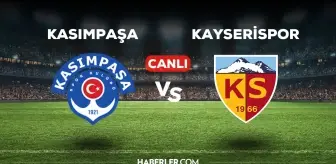 Kasımpaşa Kayserispor maçı CANLI izle! (ŞİFRESİZ) Kasımpaşa Kayserispor maçı hangi kanalda, canlı yayın nerede ve nasıl izlenir?