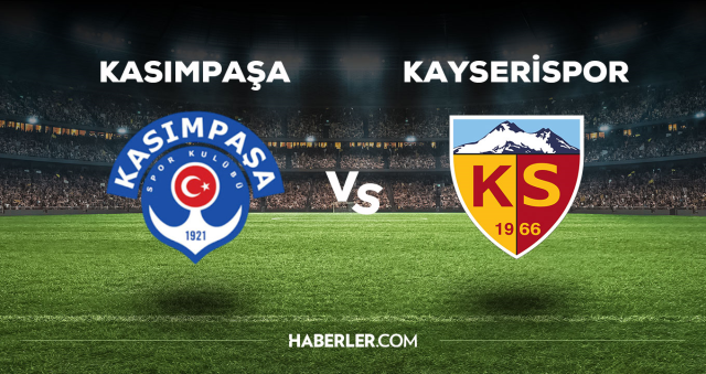 Kasımpaşa Kayserispor maçı CANLI izle! (ŞİFRESİZ) Kasımpaşa Kayserispor maçı hangi kanalda, canlı yayın nerede ve nasıl izlenir?
