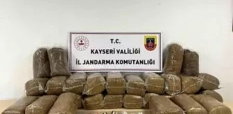 Kayseri'de 183 Kilo Tütün Ele Geçirildi