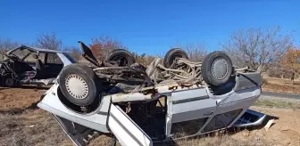 Kırşehir'de Trafik Kazası: 1 Ölü, 3 Yaralı