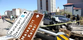 Muş'ta Trafik Kazası: 1 Ölü, 1 Ağır Yaralı