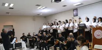 Havza'da Türk Halk Müziği Korosu İlk Konserini Verdi