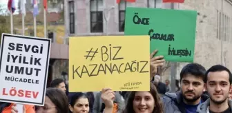 Trabzon'da lösemi farkındalığı kapsamında yürüyüş düzenlendi