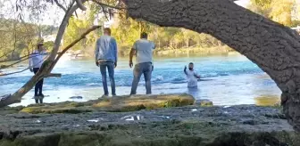 Antalya'da İntihar Girişimi: Alkollü Adam Manavgat Irmağı'na Girdi