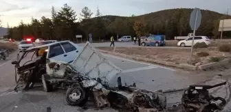 Burdur'da Trafik Kazası: 6 Yaralı