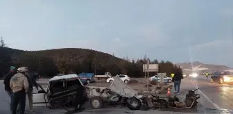 Burdur'da Trafik Kazası: 6 Yaralı