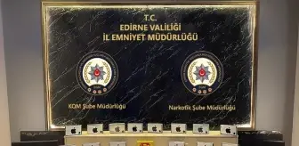 Edirne'de Tırda 24 Kilo 300 Gram Kokain Ele Geçirildi