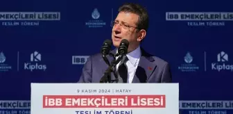 İmamoğlu, Belediyeler Birliği organizasyonunda '2028'i işaret etti, birilerini tehdit etti