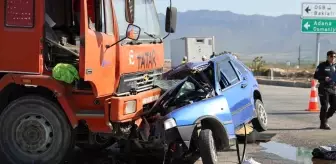 Adana'da Trafik Kazasında Bir Kayıp, Bir Yaralı