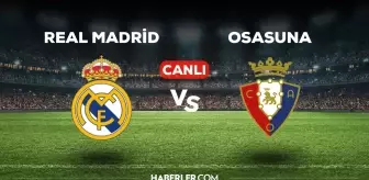 Real Madrid Osasuna CANLI izle! (ŞİFRESİZ) Real Madrid Osasuna maçı hangi kanalda, canlı yayın nerede ve nasıl izlenir?