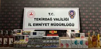 Tekirdağ Merkezli Sigara Kaçakçılığı Operasyonunda 7 Gözaltı