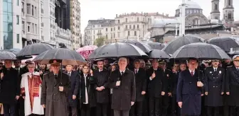 Atatürk, Ebediyete İntikalinin 86. Yılında Taksim'de Anıldı