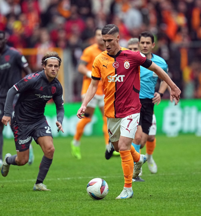 Galatasaray - Samsunspor maçından kareler! Galatasaray - Samsunspor maçından unutulmaz anlar…