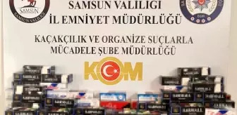 Samsun'da Kaçak Sigara Operasyonu: 1 Gözaltı