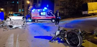 Sinop'ta Otomobil ile Motosiklet Çarpıştı: Bir Yaralı