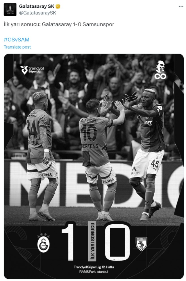 Victor Osimhen kaç golü var? GS-Samsunspor maç golleri izle!