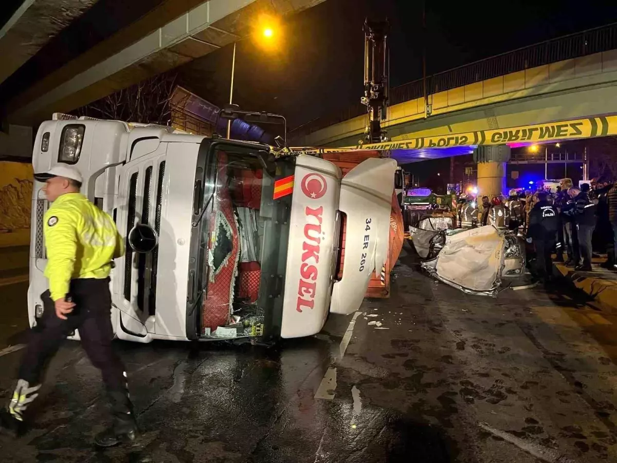 Bakırköy'de Tır Devrilmesi Davasında Şoföre 11 Yıl 1 Ay Hapis Cezası