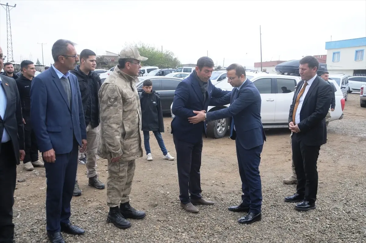 Cizre Kaymakamı, İş Kazasında Hayatını Kaybeden Genç için Taziye Ziyareti Gerçekleştirdi