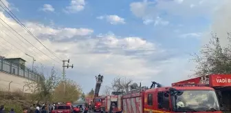 Diyarbakır'da Kafede Yangın Paniği