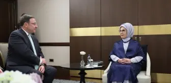 Emine Erdoğan, BM Kalkınma Programı İcra Direktörü Steiner ile görüştü