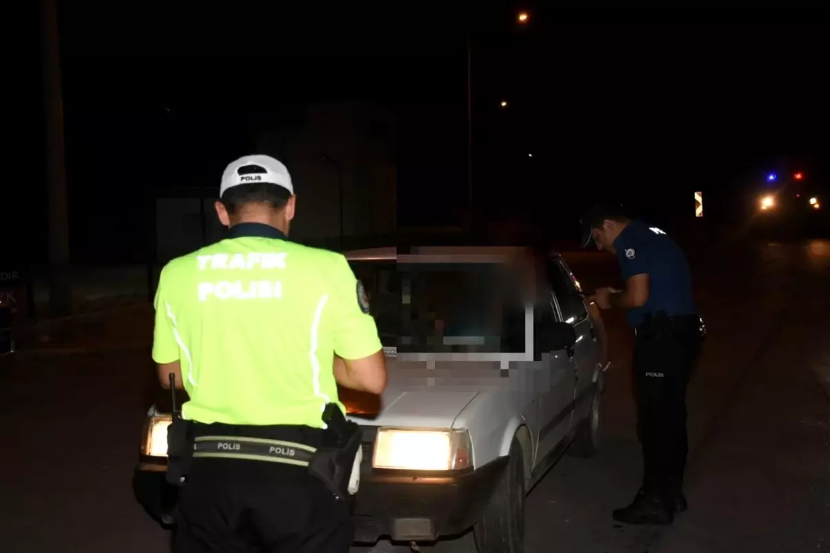 Erzincan'da Alkollü Araç Kullanımına Karşı Denetimler Artırıldı