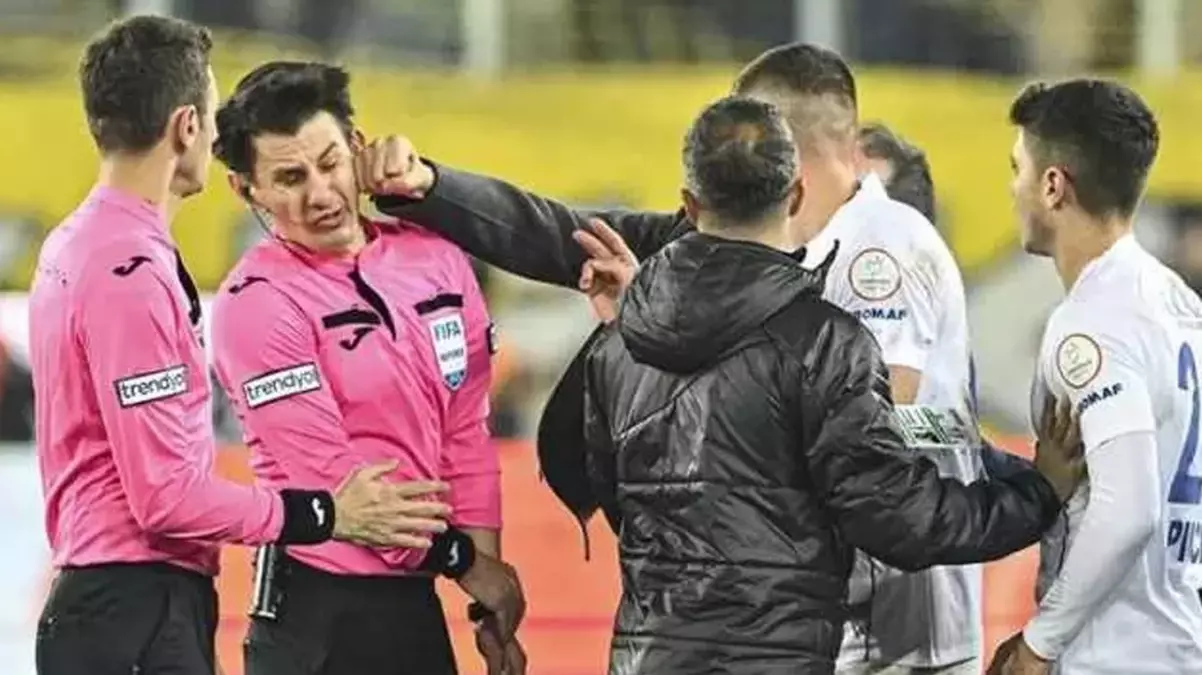Hakem Umut Meler'i yumruklayan eski başkana 3 yıl 7 ay hapis