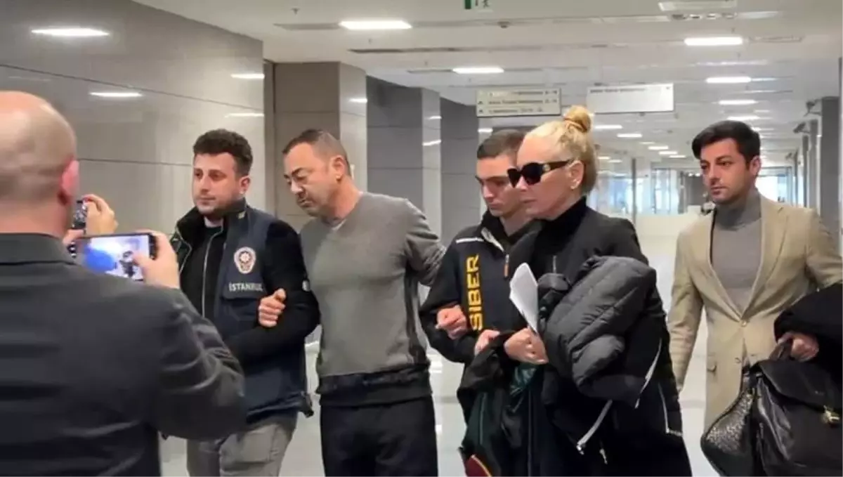 İstanbul'da 'yasadışı bahse teşvik' iddiasına yönelik başlatılan soruşturmada kapsamında gözaltına alınan şarkıcı Serdar Ortaç, tutuklanması...