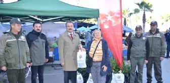 Karamürsel'de 2 bin 250 Fidan Dağıtıldı