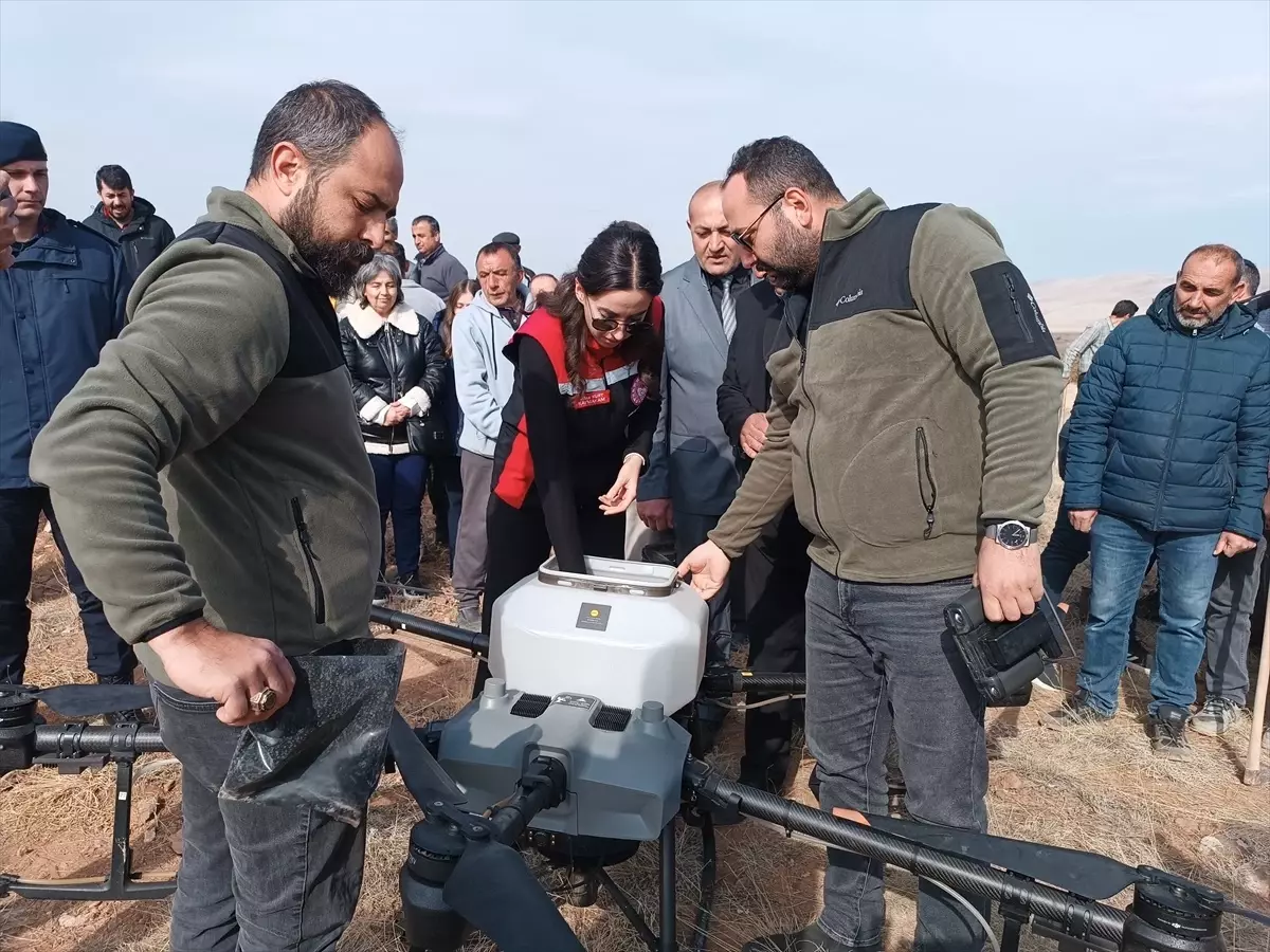 Kayseri'de Milli Ağaçlandırma Günü'nde Dron Teknolojisiyle Ağaçlandırma