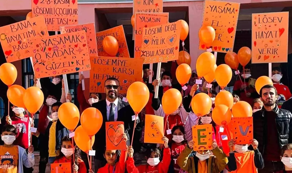 Kozluk'ta Lösemili Çocuklar Haftası Etkinliği Düzenlendi