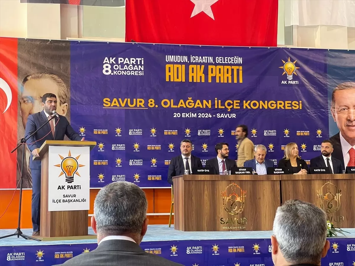 AK Parti Mardin İl Başkanlığı Kongrelerini Tamamladı
