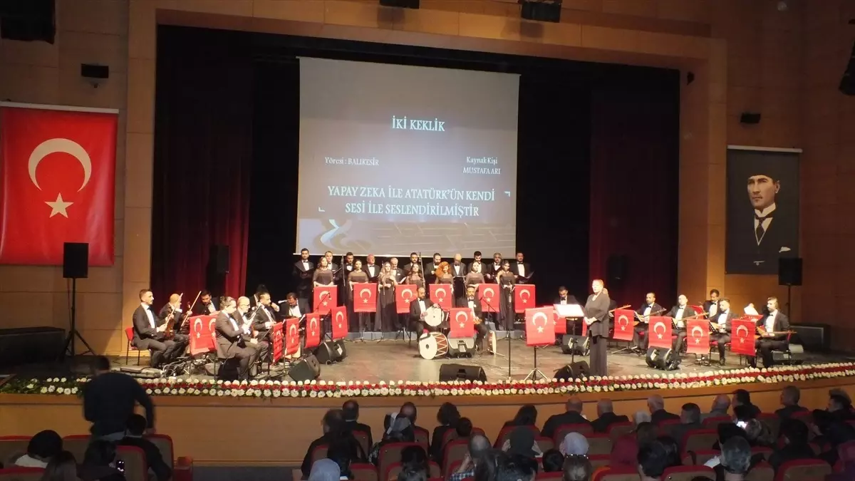 Sivas'ta Atatürk'ü Anma Konseri Düzenlendi