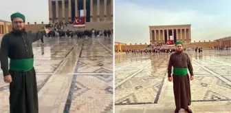 Anıtkabir paylaşımıyla bütün ön yargıları yerle bir etti