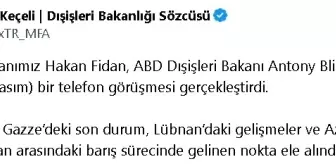 Dışişleri Bakanı Hakan Fidan, ABD'li Meslektaşı ile Görüştü