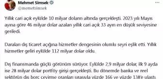 Yıllık Cari Açık 33 Ayın En Düşük Seviyesine Geriledi