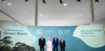 Cumhurbaşkanı Erdoğan, COP29 alanına geldi