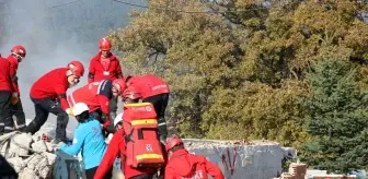 Bolu'da Gerçekleştirilen Deprem Tatbikatında 14 Bin 544 Bina Yıkıldı