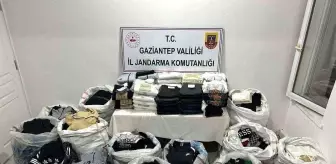 Gaziantep'te 1 Milyon 865 Bin TL Değerinde Kaçak Kıyafet Ele Geçirildi