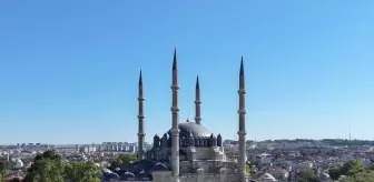 Edirne Selimiye Camisi Restorasyonu Devam Ediyor