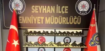 Adana'da Operasyon: 101 Ruhsatsız Silah ve Uyuşturucu Ele Geçirildi